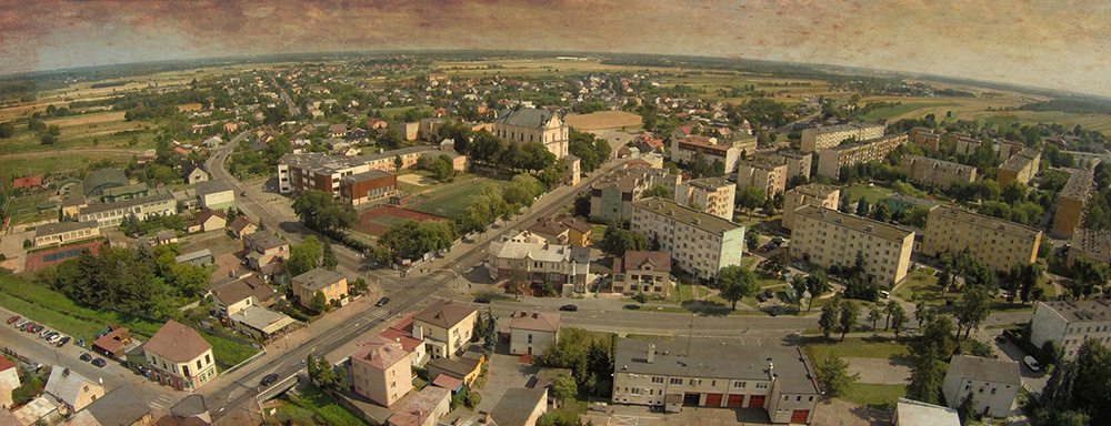 Panorama miasta Łuków